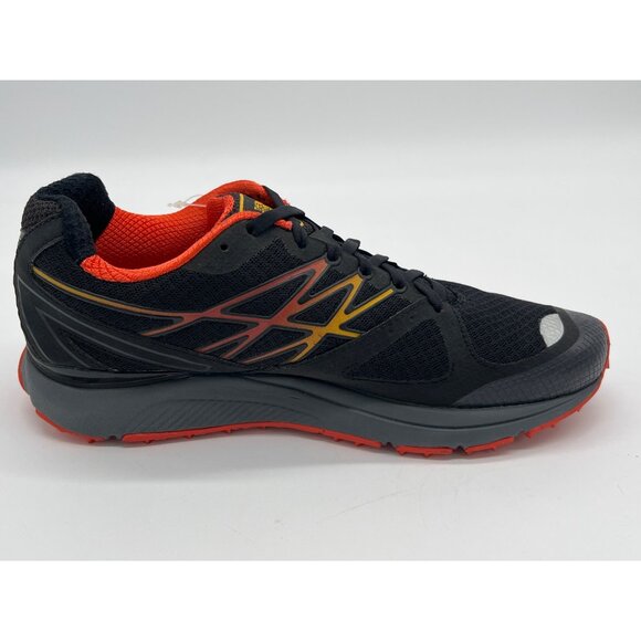 The North Face Mens Size 9 Black/Orange Ultra Trail Running Left Single Shoe Wit - Picture 4 of 8